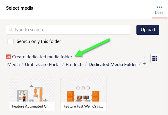 Generate Umbraco Media Mirror Folder with One Click!